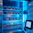 Smart ingredient tracking sensors on commercial refrigerator